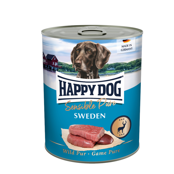 Happy Dog Sweden Grain Free Wild Pur Elafi 800g